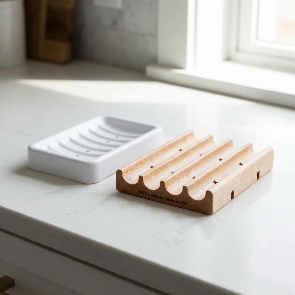 Plastic Soap Trays vs Handmade Soap Savers