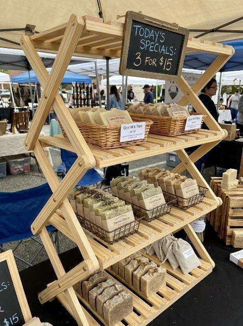 Soap Display Ideas for Markets & Retail