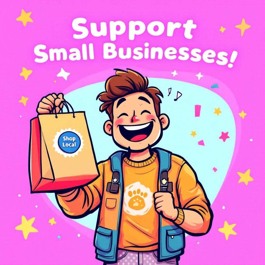 Support Small Businesses! Shop Local or Online Small Businesses!