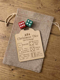 Christmas Dice Gift Exchange Game