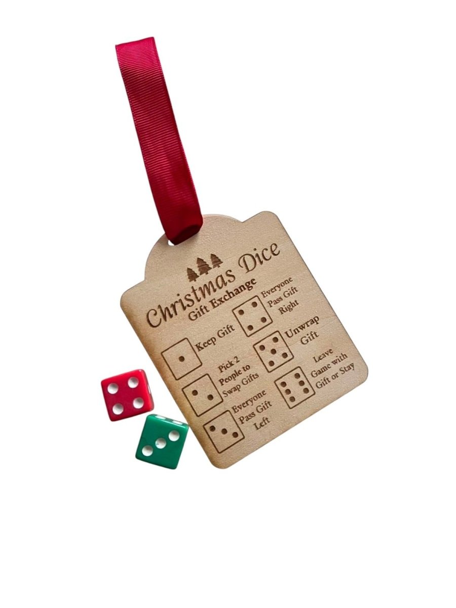 Christmas Dice Gift Exchange Game - PPC HANDMADE