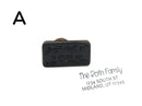 Custom Rubber Stamp Made in USA - PPC HANDMADE - easy way to add your address to envelopes