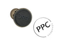 Custom Rubber Stamp Made in USA - PPC HANDMADE - stamp your business logo on invoices, packing slips, shipping boxes, letters