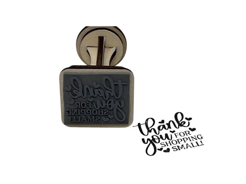 Custom Rubber Stamp Made in USA - PPC HANDMADE - Great little thank you stamp for shipping boxes and packaging slips
