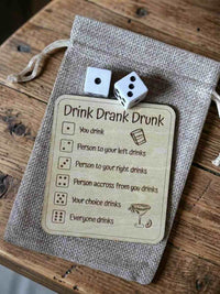 Drink Drank Drunk Dice Game