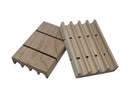 Wholesale draining soap dish with maple wood made in USA by PPC HANDMADE, a soap dish with drains to extend the life of soaps