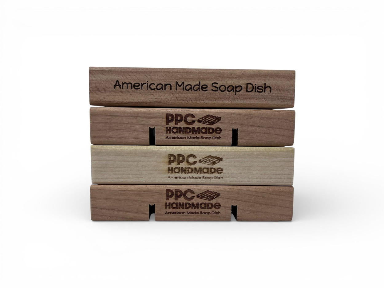 PPC Handmade handmade soap dishes made in USA, Engrave Soap Dish With Your Business Name or logo or your business motto