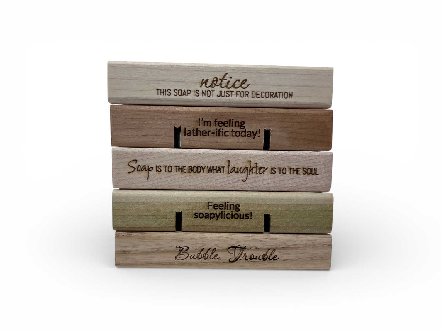 Engrave and personalize Soap Dish With Your Business Name made in USA by PPC HANDMADE, great way to brand your products