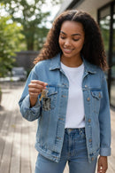 Engraved Photo Dog Tag - PPC HANDMADE - Custom engraved key chain with your photos