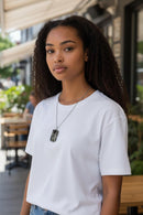 Engraved Photo Dog Tag - PPC HANDMADE - Custom engraved neckless in USA with your photos