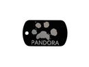 Engraved Photo Dog Tag - PPC HANDMADE - Custom engraved in USA with your photos of your loved animal