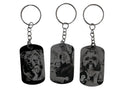 Engraved Photo Dog Tag - PPC HANDMADE - Custom engraved in USA with your photos