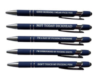 Funny Sarcastic Pens ~ Personalized Engraved