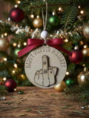 Happy Flippin Holidays Ornament - PPC HANDMADE