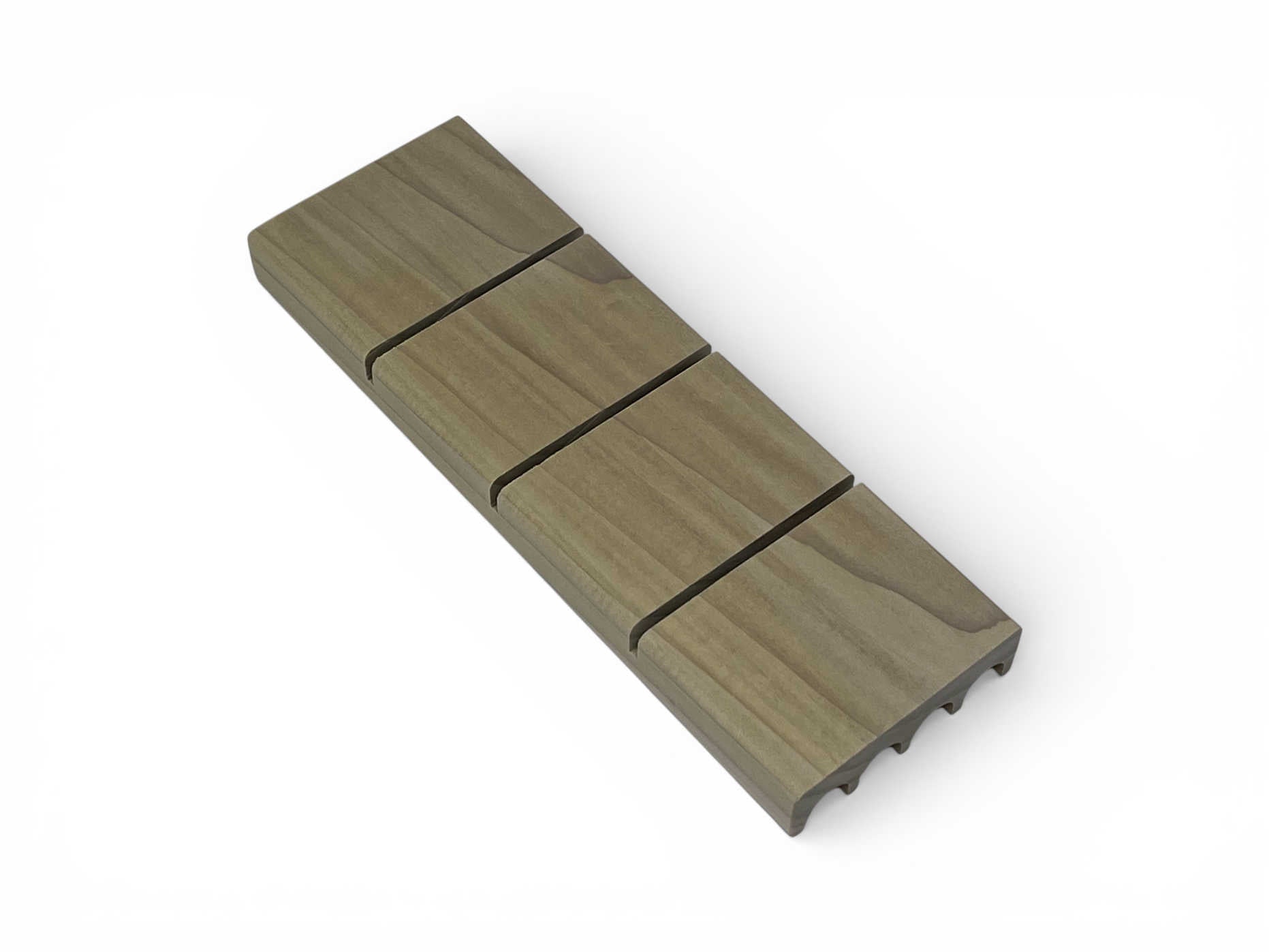 Long Soap Dish with multiple drains that holds more soaps than a standard soap dish - Made in USA by PPC Handmade