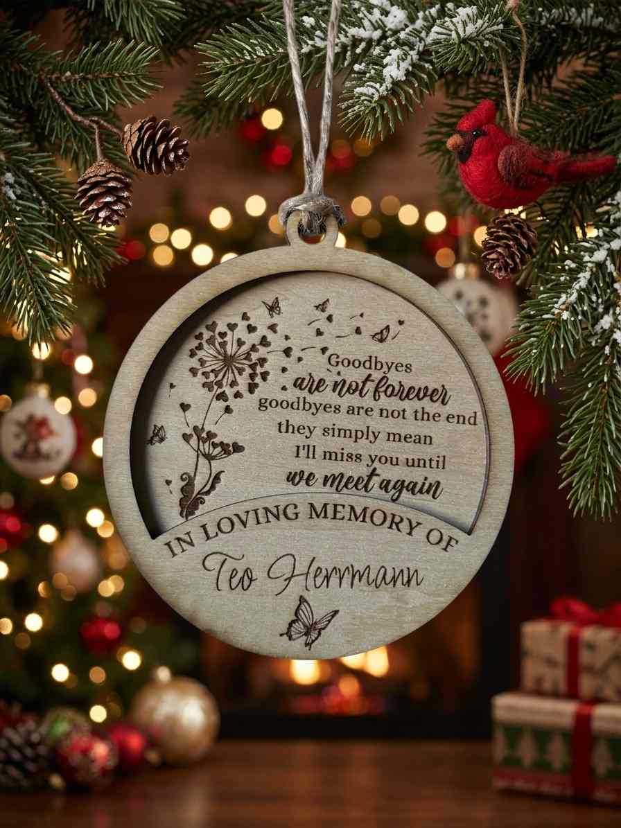 Loving Memory Ornament - PPC HANDMADE