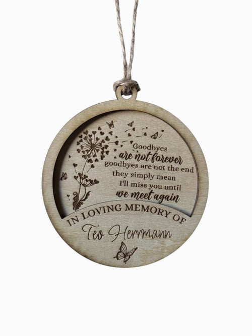 Loving Memory Ornament - PPC HANDMADE