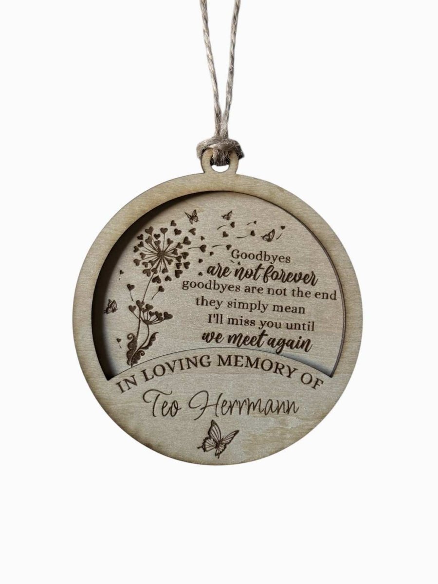 Loving Memory Ornament - PPC HANDMADE
