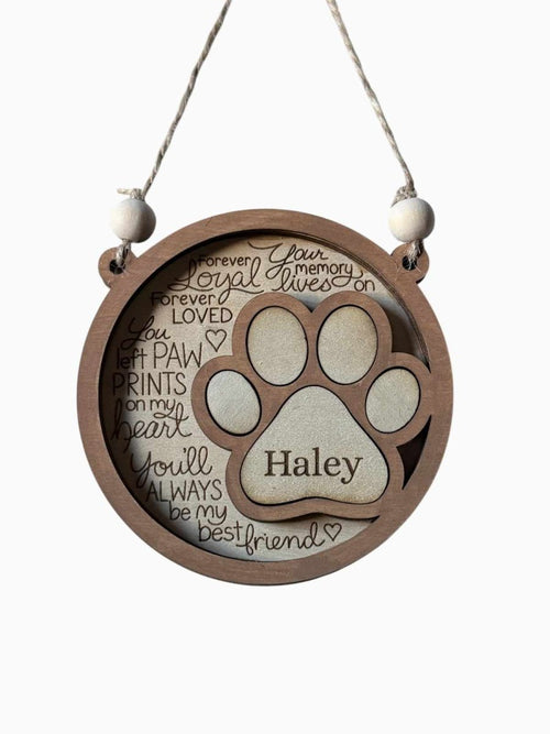 Loving Pet Memory Ornament - PPC HANDMADE