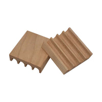Mini Wood Soap Dish for Travel Size Soaps
