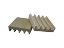 Wholesale Mini Wood Soap Dish made by PPC Handmade in USA, perfect size for those soap ends and travel size soap bars