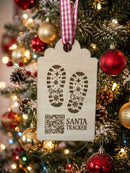 Santa Tracker Ornament - PPC HANDMADE