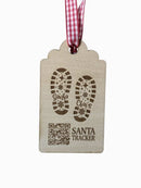 Santa Tracker Ornament - PPC HANDMADE