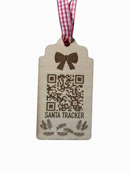 Santa Tracker Ornament - PPC HANDMADE