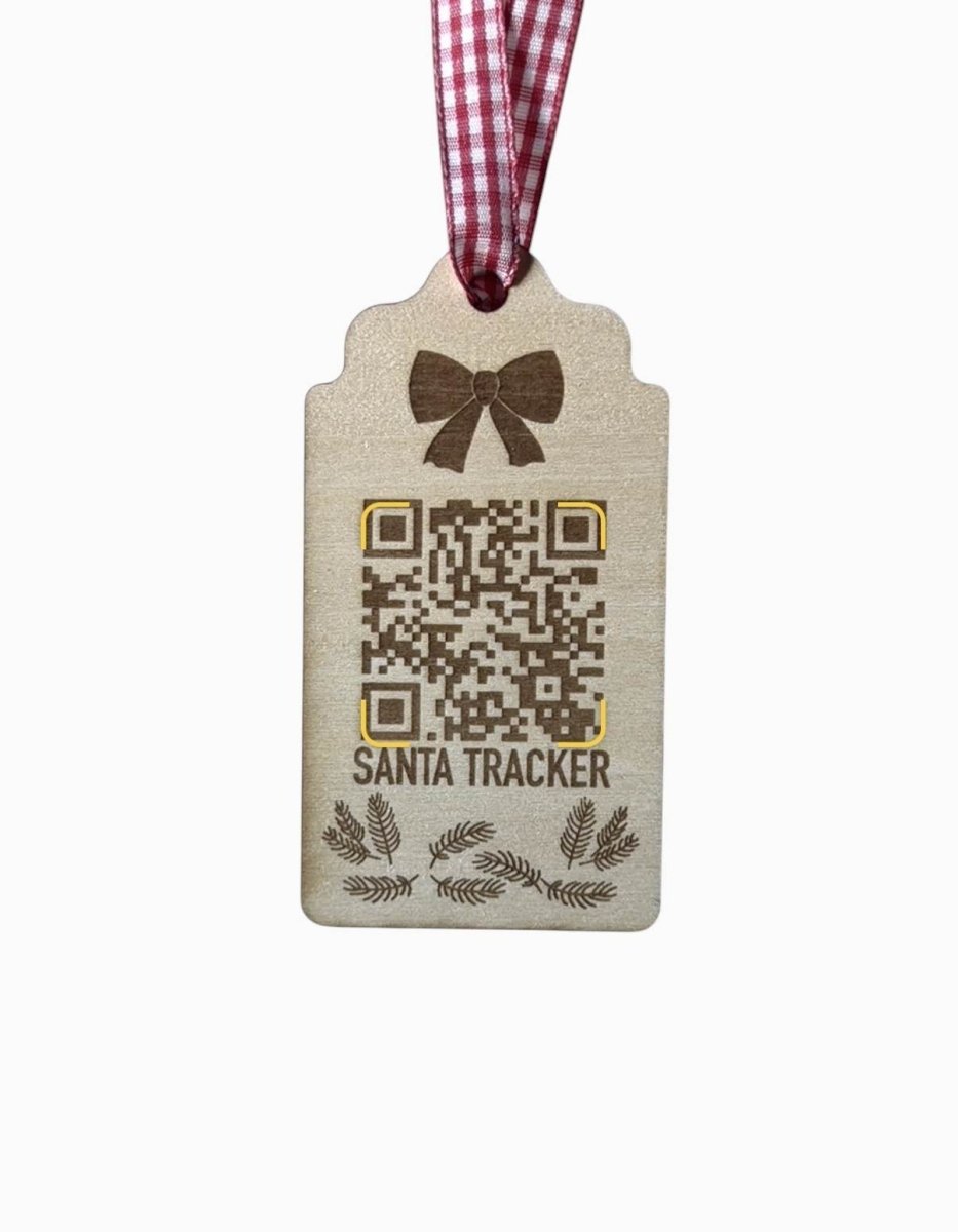 Santa Tracker Ornament - PPC HANDMADE