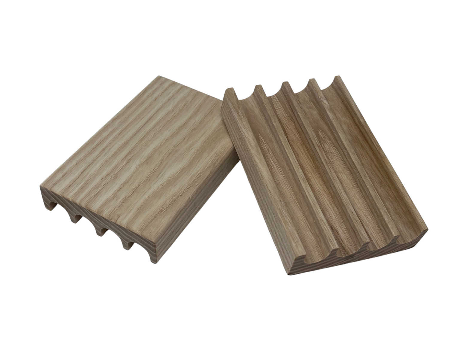 Wholesale soap dish with ash wood made in USA - handmade in Michigan by PPC Handmade - add a soap dish to your soaps